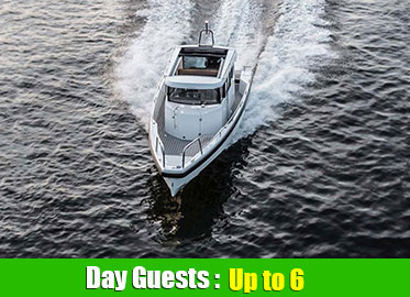 30 foot cabin boat for 6