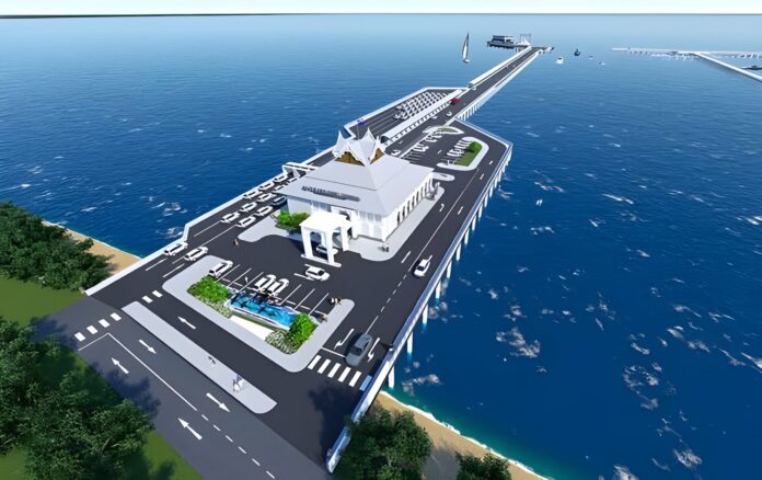 Render of the new Ao Por ferry pier in Pa Khlok, Thalang, Phuket